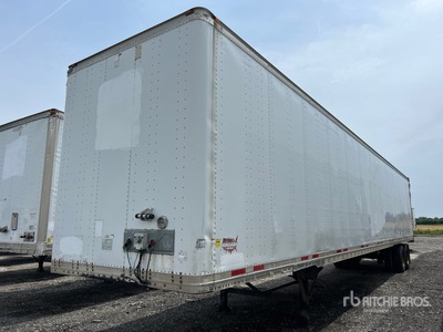2007 Wabash 53 ft x 102 in T/A Van Trailer
