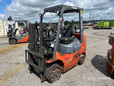2006 Toyota 7FGCU25 3500 lb Cushion Tire Forklift