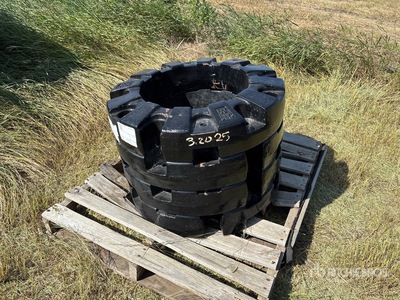 Quantity of (4) Wheel Tractor Weights