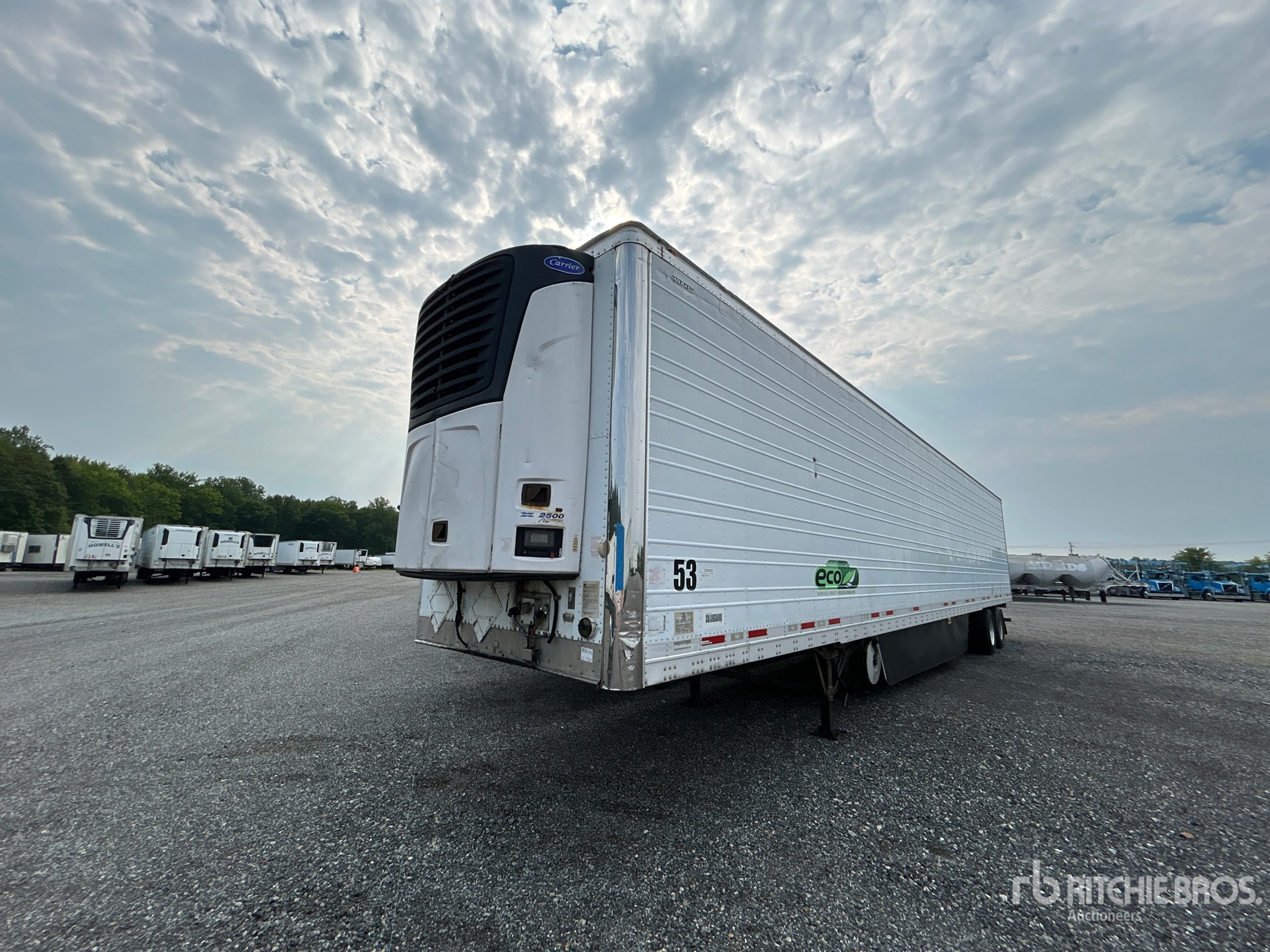 2014 Wabash 53 ft x 102 in S/A Refrigerated Trailer