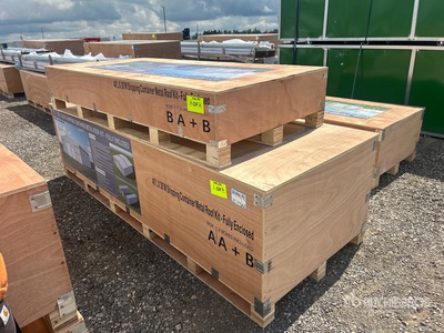 2026 AGR MS3640 Shipping Container Metal Roof Kit (Unused)