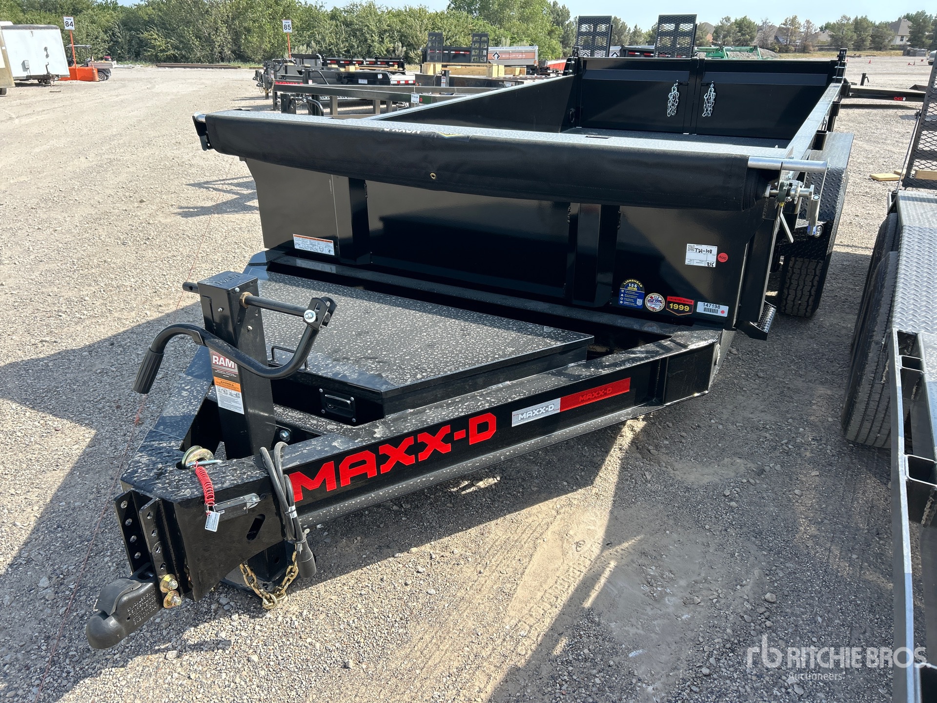 2026 Makey Trailers MAXX-D 14 ft T/A Dump Utility Trailer