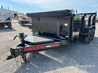 2026 Maxey Trailers DKX 14 ft T/A Remolque Bañera Ligero