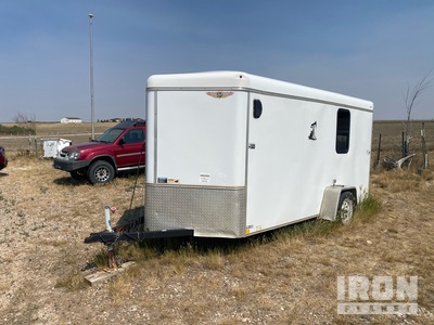 2018 (unverified) H CA series 14 ft S/A Enclosed ユーティリティトレーラー
