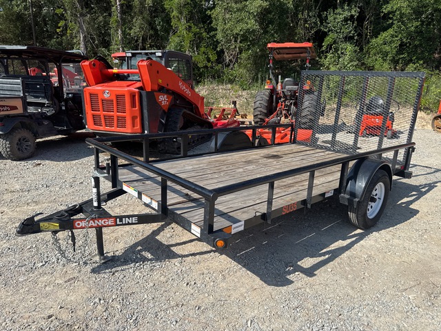 2024 Orange Line SU35-12BK4RG 12 ft S/A Utility Trailer