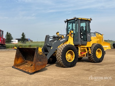 2016 John Deere 444K Chargeuse sur pneus