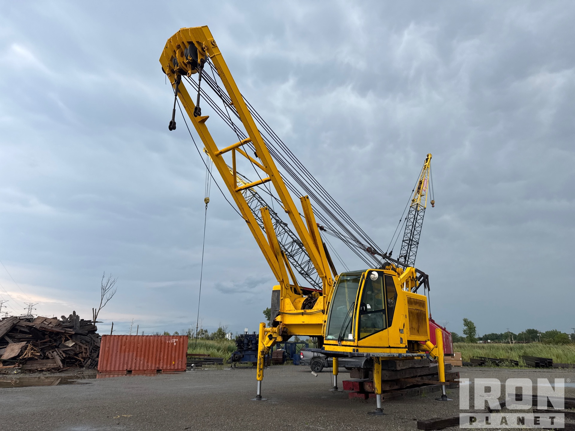 2003 Manitowoc 1015 132 ton Model 1015 Lattice-Boom Crawler Crane