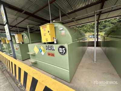 2015 Emiliana Serbatoi MC15 15000 L Skid Mounted Steel Fuel Tank