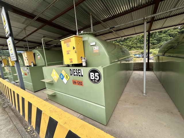 2015 Emiliana Serbatoi MC15 15000 L Skid Mounted Steel Fuel Tank