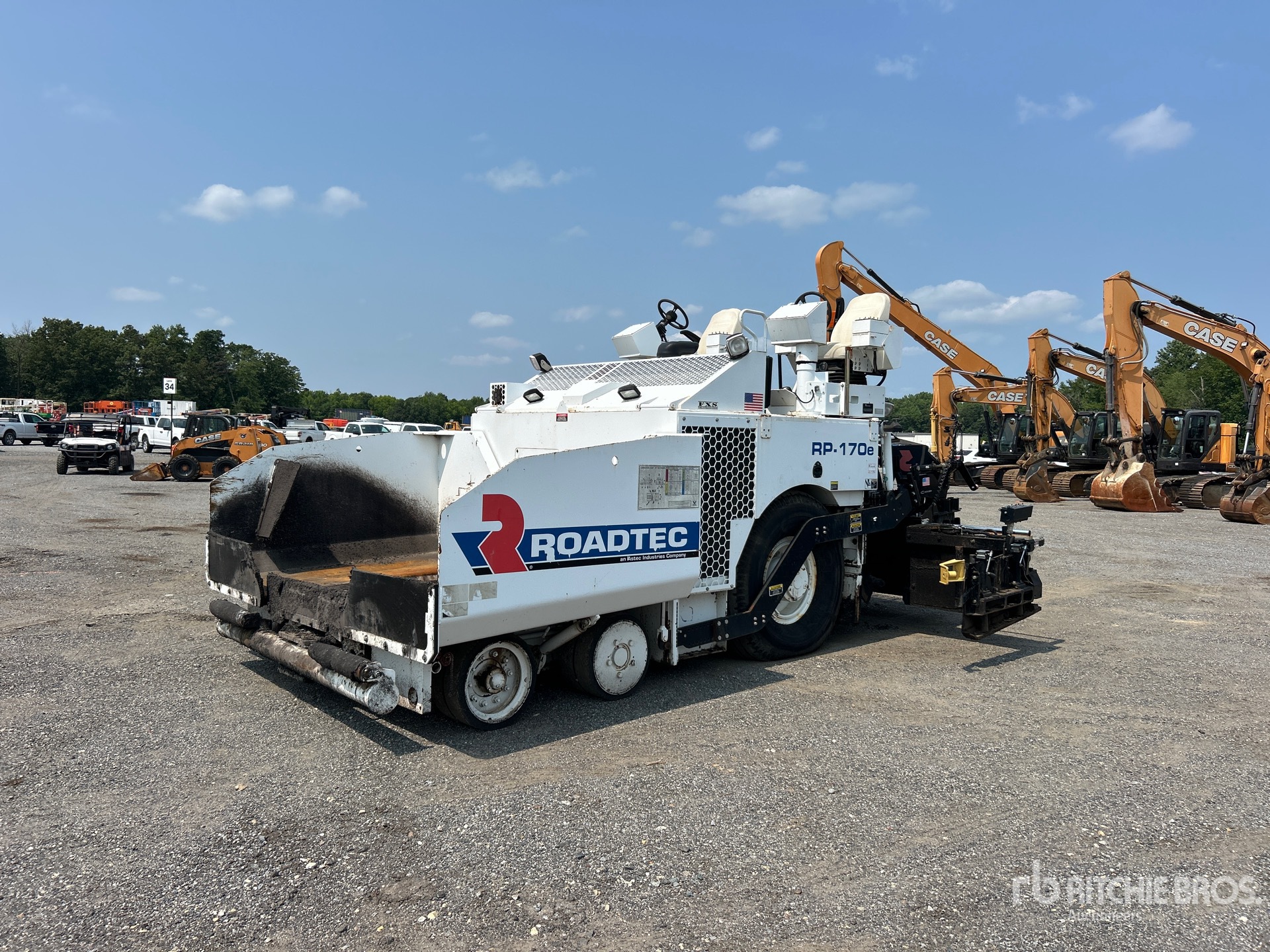 2016 Roadtec RP-170E Wheel Asphalt Paver