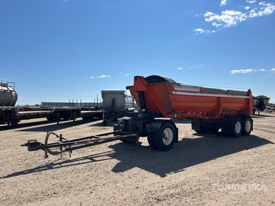 2002 Midland SK3200 27 ft Tri/A Tipping Trailer