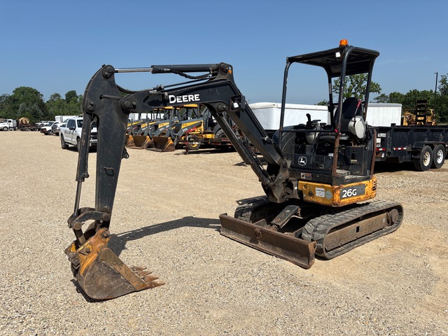 2016 John Deere 26G Mini Excavator