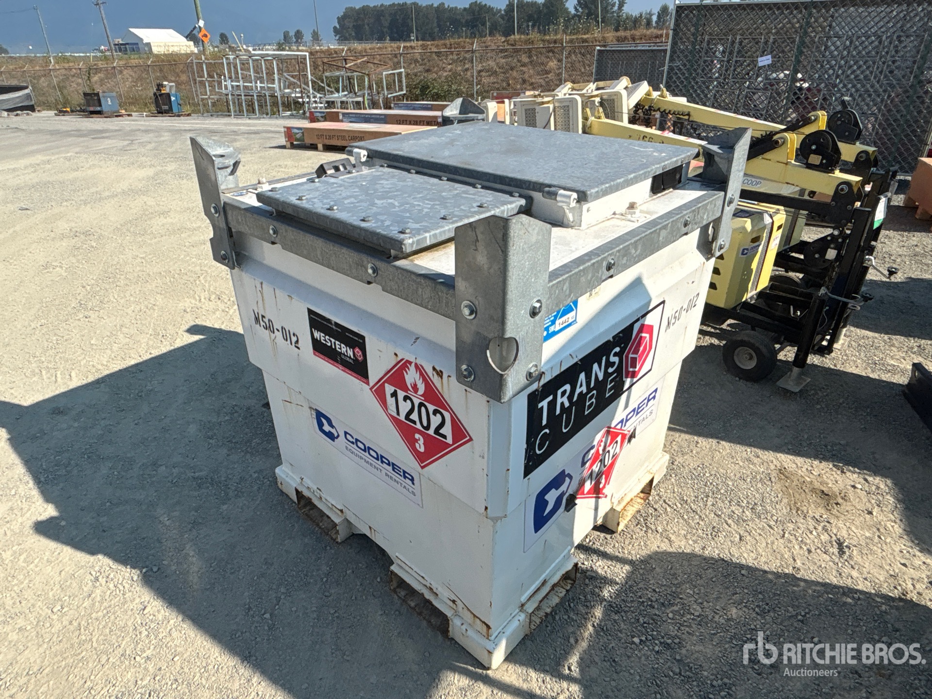 2019 Western 949 L Skid Mounted Steel Fuel Tank