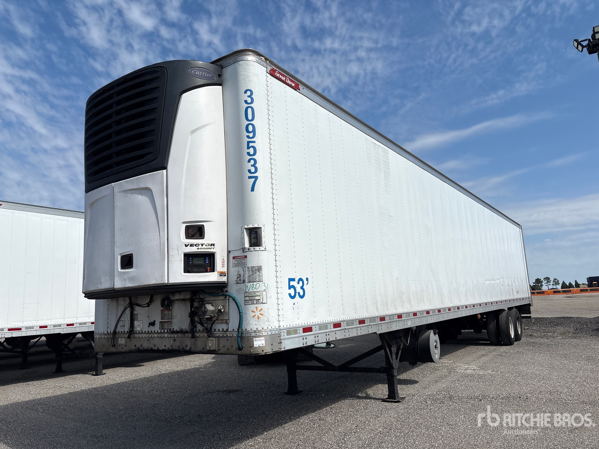 2017 Great Dane 53 ft x 102 in T/A Refrigerated Trailer