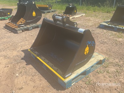 Dynamic Entities 48 in Cleanup Excavator Bucket - Fits Cat 307/308, Komatsu PC78/88, Deere/Hitachi 75/85, Case, New Holland, Kobelco SK80, Bobcat E80