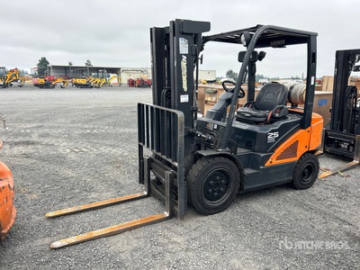 2020 Doosan G25N-7 4600 lb Cushion Tire Montacargas