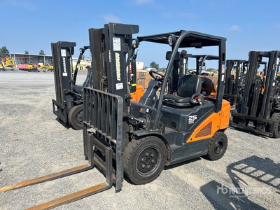 2020 Doosan G25N-7 4600 lb Cushion Tire Montacargas