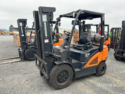 2020 Doosan G25N-7 4600 lb Cushion Tire Montacargas