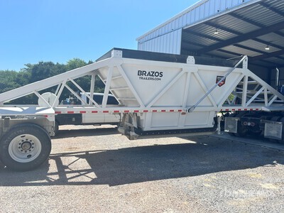 2025 Brazos Pit Boss 40 ft T/A Przyczepa z wywrotem brzusznym
