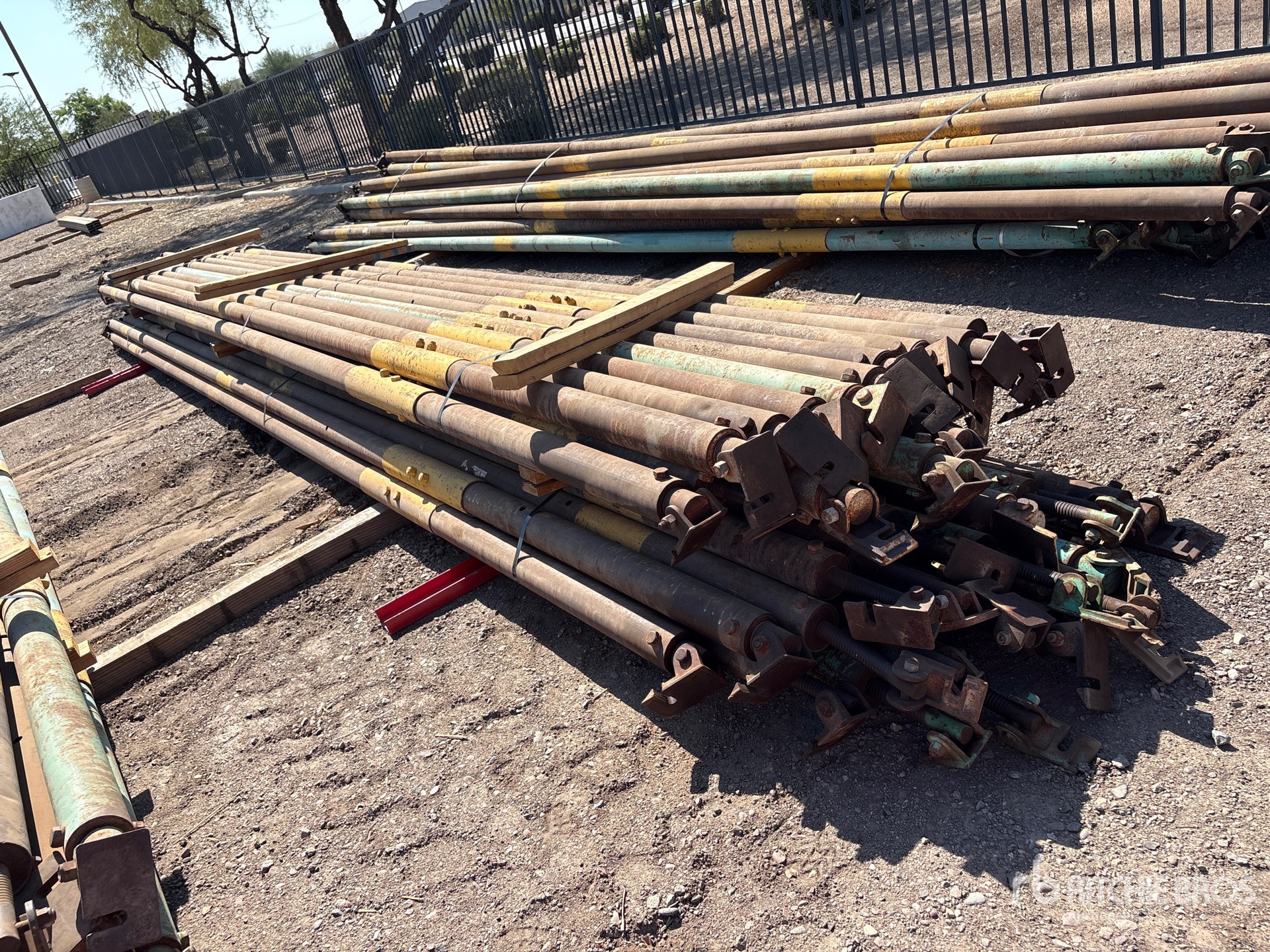 Quantity of 28 ft 6 in Steel Threaded Tilt-Up Wall Braces