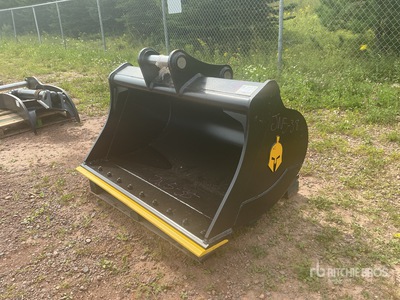 Dynamic Entities 60 in Q/C Cleanup Excavator Bucket - Fits Cat 311/312/313/314, Kobelco 140, Deere/Hitachi ZX120/135, Case 130/135, Doosan DX140