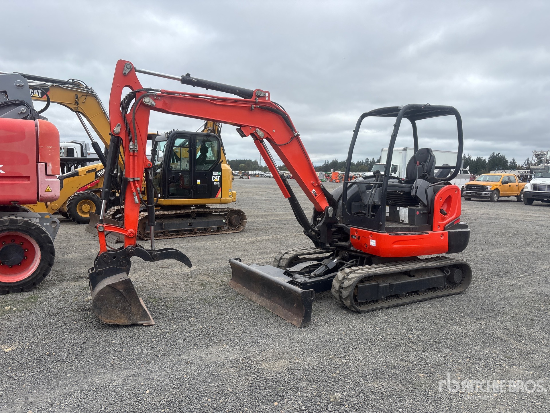 2018 Kubota KX040-4 Mini Excavator