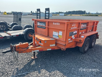 2019 Snake River DMP610 10 ft T/A Przyczepa Lekka Wywrotka