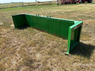 Cranfield Hopper Bottoms 12 ft Snow Pusher - Fits Tractor