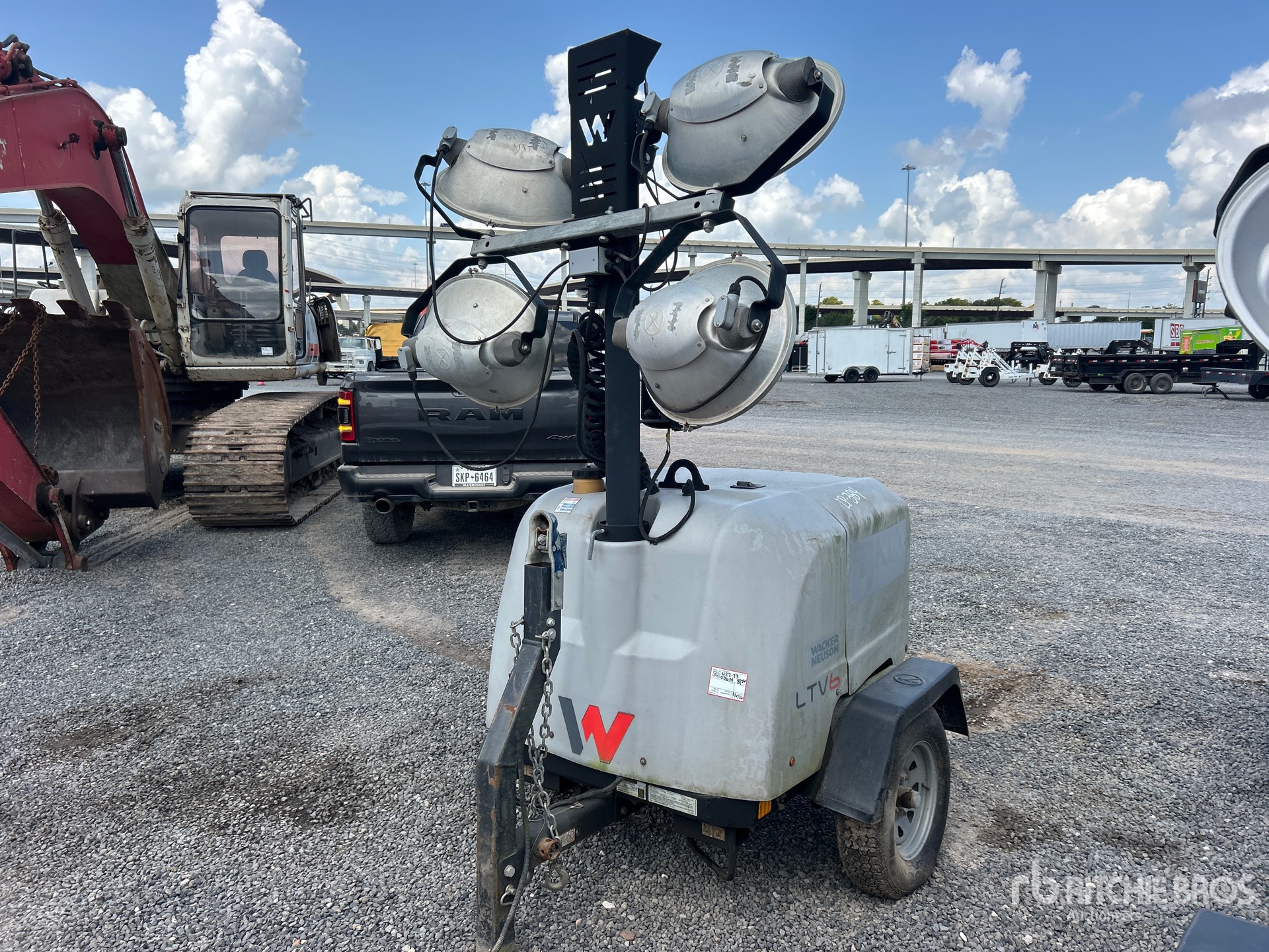2018 Wacker Neuson LTV6 6 kW Light Tower (Inoperable)