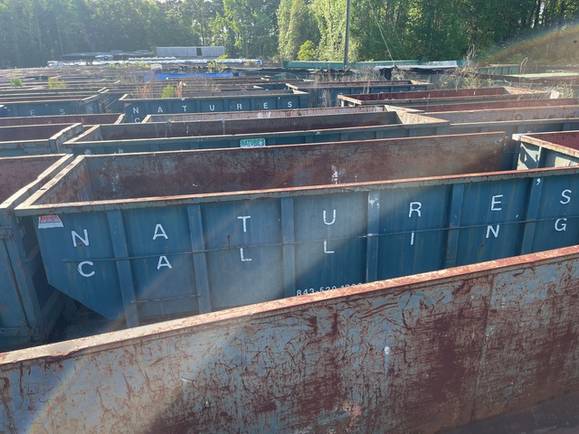 22 ft 30 cyd Roll-Off Container