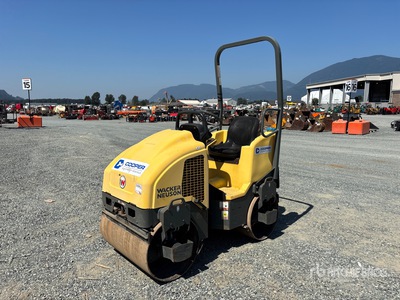 2017 Wacker Neuson RD12A Double Drum Roller