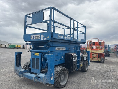 2015 Genie Z34/22N 4WD Dual Fuel Articulating Boom Lift