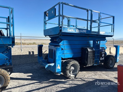 2016 Genie GS-5390RT Diesel Scissor Lift