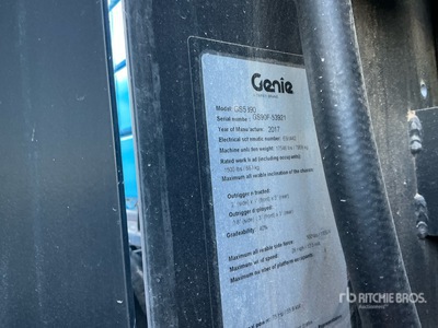 2017 Genie GS-5390RT Scissor Lift