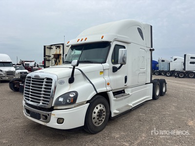 2015 Freightliner Cascadia 125 6x4 Evolution T/A Sleeper Truck Tractor (Inoperable)