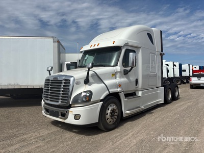 2015 Freightliner Cascadia 125 6x4 Evolution T/A Sleeper Truck Tractor (Inoperable)