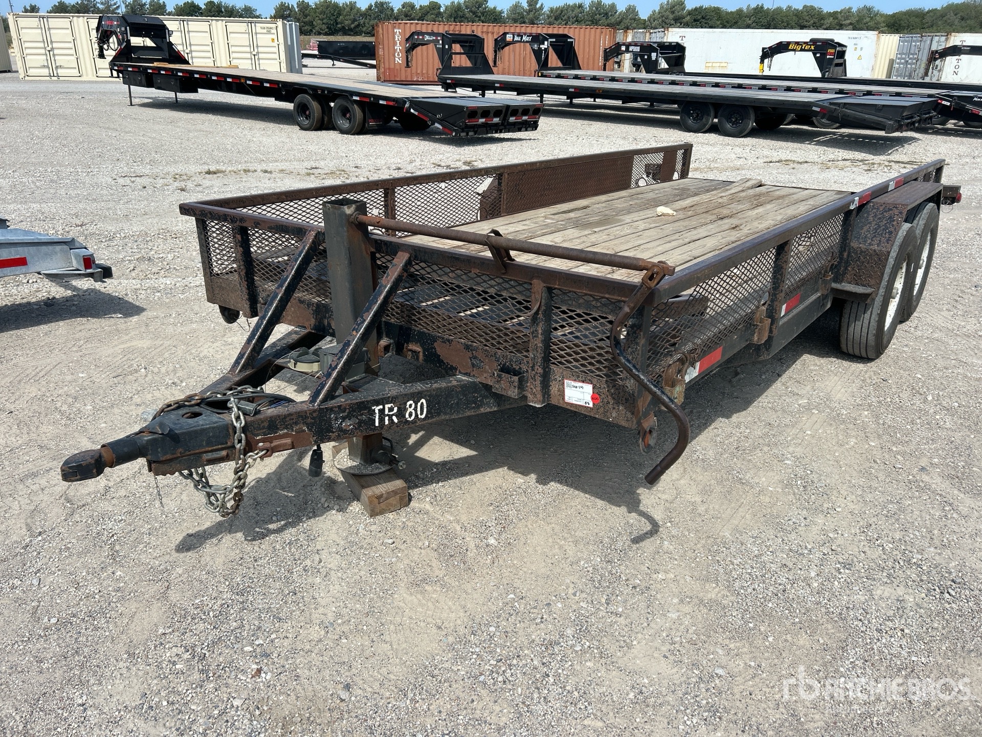 18 ft T/A Utility Trailer
