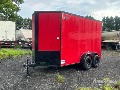 2026 Quality Cargo 6X12TA 12 ft T/A Enclosed Trailer