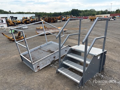 Quantity of (2) Portable Stairs