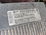 Engine with Emission Label