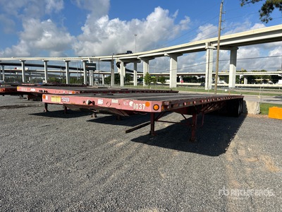 2007 Lufkin FL-II-ST 48 ft T/A Flatbed Trailer