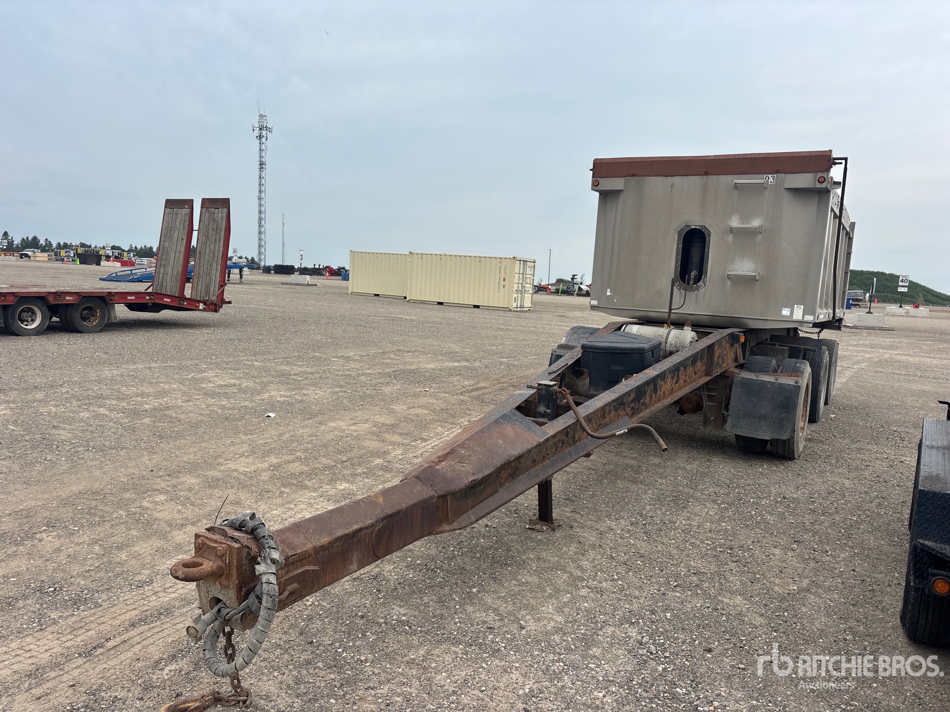 16 ft 2 in Tri/A Pup Dump Trailer