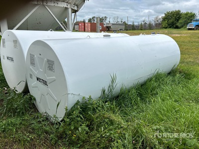 2011 Westeel 4546 L Portable Steel Diesel Fuel Tank