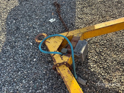 1971 Baker CABLE S/A (1) Reel Trailer