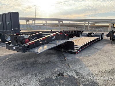 1998 Fontaine Tri/A Removable Gooseneck Remorque Surbaissée