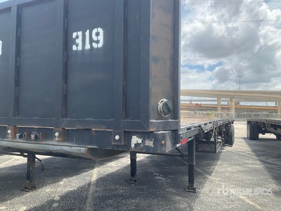 1998 Fruehauf 48 ft T/A Flatbed Trailer