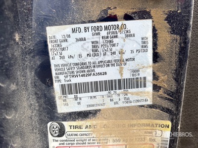 2009 Ford F-150 XL 4x4 Crew Cab ピックアップ
