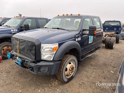 2014 Ford F-550 4x4 Crew Cab Cabina y chasis