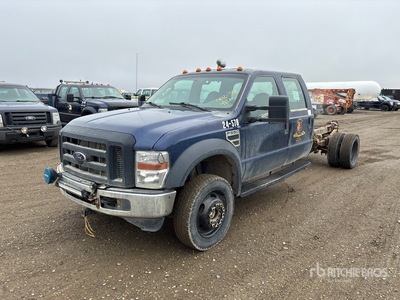 2009 Ford F-550 XL 4x4 Cabine et châssis