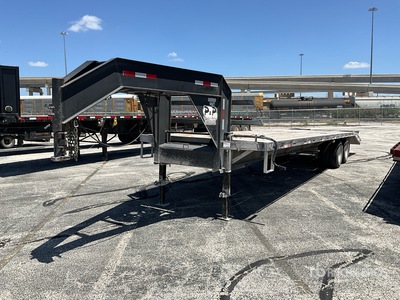 2016 Tiger 10232T10KGN 32 ft T/A Gooseneck Remolque Portamaquinaria